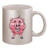 11oz Metallic Silver Mug Thumbnail