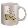 11oz Metallic Silver Mug Thumbnail