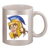 11oz Metallic Silver Mug Thumbnail