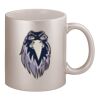 11oz Metallic Silver Mug Thumbnail