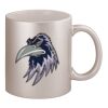 11oz Metallic Silver Mug Thumbnail