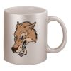 11oz Metallic Silver Mug Thumbnail