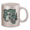 11oz Metallic Silver Mug Thumbnail