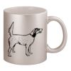 11oz Metallic Silver Mug Thumbnail