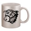 11oz Metallic Silver Mug Thumbnail