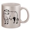 11oz Metallic Silver Mug Thumbnail