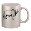 11oz Metallic Silver Mug Thumbnail