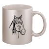 11oz Metallic Silver Mug Thumbnail