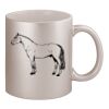 11oz Metallic Silver Mug Thumbnail