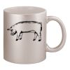 11oz Metallic Silver Mug Thumbnail