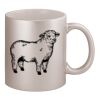 11oz Metallic Silver Mug Thumbnail