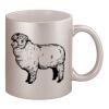 11oz Metallic Silver Mug Thumbnail