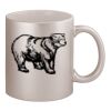 11oz Metallic Silver Mug Thumbnail