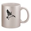 11oz Metallic Silver Mug Thumbnail