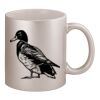 11oz Metallic Silver Mug Thumbnail