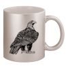 11oz Metallic Silver Mug Thumbnail