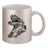 11oz Metallic Silver Mug Thumbnail