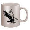 11oz Metallic Silver Mug Thumbnail