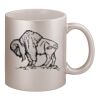 11oz Metallic Silver Mug Thumbnail