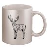 11oz Metallic Silver Mug Thumbnail