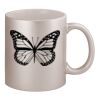 11oz Metallic Silver Mug Thumbnail