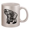 11oz Metallic Silver Mug Thumbnail