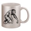 11oz Metallic Silver Mug Thumbnail