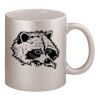 11oz Metallic Silver Mug Thumbnail