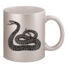 11oz Metallic Silver Mug Thumbnail