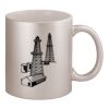11oz Metallic Silver Mug Thumbnail