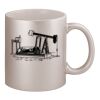11oz Metallic Silver Mug Thumbnail