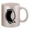 11oz Metallic Silver Mug Thumbnail
