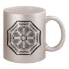 11oz Metallic Silver Mug Thumbnail