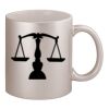 11oz Metallic Silver Mug Thumbnail