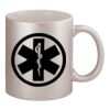 11oz Metallic Silver Mug Thumbnail