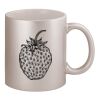 11oz Metallic Silver Mug Thumbnail