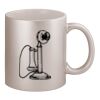 11oz Metallic Silver Mug Thumbnail