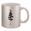 11oz Metallic Silver Mug Thumbnail
