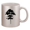 11oz Metallic Silver Mug Thumbnail