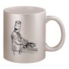 11oz Metallic Silver Mug Thumbnail