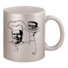 11oz Metallic Silver Mug Thumbnail