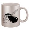 11oz Metallic Silver Mug Thumbnail