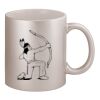 11oz Metallic Silver Mug Thumbnail