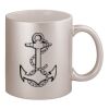 11oz Metallic Silver Mug Thumbnail