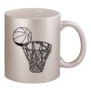 11oz Metallic Silver Mug Thumbnail