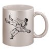 11oz Metallic Silver Mug Thumbnail