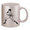 11oz Metallic Silver Mug Thumbnail