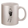 11oz Metallic Silver Mug Thumbnail