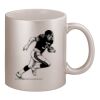 11oz Metallic Silver Mug Thumbnail