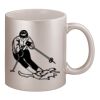 11oz Metallic Silver Mug Thumbnail